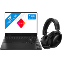 Koop HP OMEN 16-am0975nd + HyperX Cloud III S Wireless Zwart